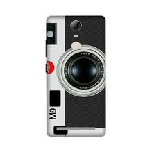 Camera Mobile Back Case for Lenovo Vibe K5 Note (Design - 257)