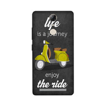 Life is a Journey Mobile Back Case for Lenovo Vibe K5 Note (Design - 261)
