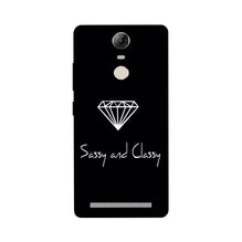 Sassy and Classy Mobile Back Case for Lenovo Vibe K5 Note (Design - 264)