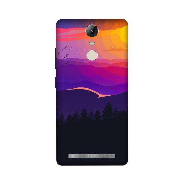 Sun Set Case for Lenovo Vibe K5 Note (Design No. 279)