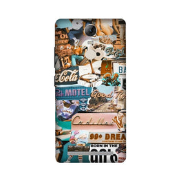 Vintage Design Case for Lenovo Vibe K5 Note (Design No. 284)
