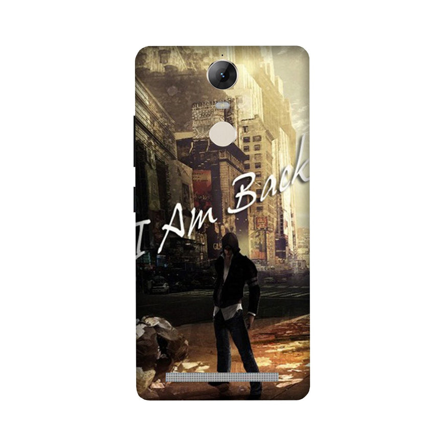 I am Back Case for Lenovo Vibe K5 Note (Design No. 296)