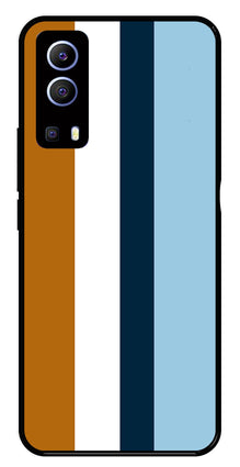 MultiColor Pattern Metal Mobile Case for Vivo Y72 5G