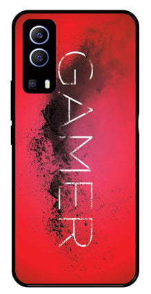 Gamer Pattern Metal Mobile Case for Vivo Y72 5G