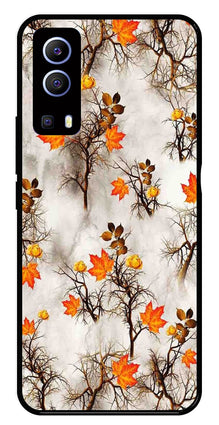 Autumn leaves Metal Mobile Case for Vivo Y72 5G