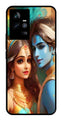 Lord Radha Krishna Metal Mobile Case for IQOO 11 5G   (Design No -01)