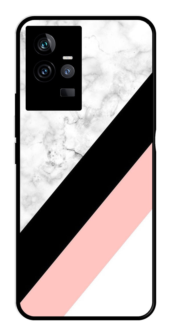Marble Design Metal Mobile Case for IQOO 11 5G   (Design No -24)