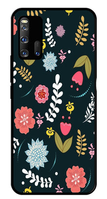 Floral Pattern2 Metal Mobile Case for iQOO 3 5G