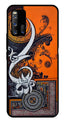 Qalander Art Metal Mobile Case for iQOO 3 5G   (Design No -16)