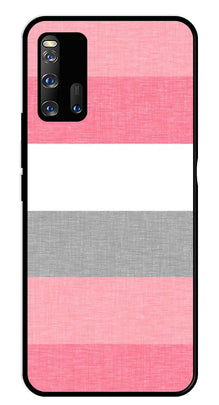 Pink Pattern Metal Mobile Case for iQOO 3 5G