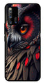 Owl Design Metal Mobile Case for iQOO 3 5G   (Design No -26)