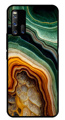 Marble Design Metal Mobile Case for iQOO 3 5G