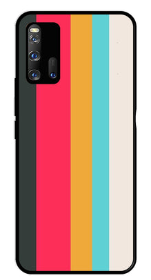 Muted Rainbow Metal Mobile Case for iQOO 3 5G