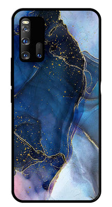 Blue Marble Metal Mobile Case for iQOO 3 5G