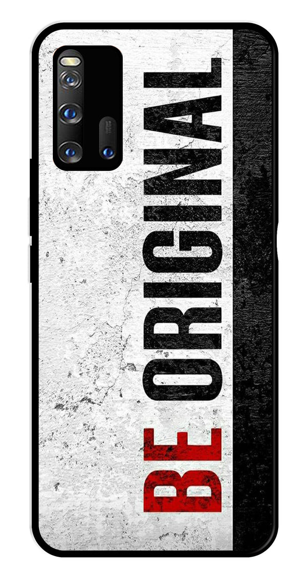 Be Original Metal Mobile Case for iQOO 3 5G   (Design No -38)
