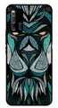 Lion Pattern Metal Mobile Case for iQOO 3 5G   (Design No -40)
