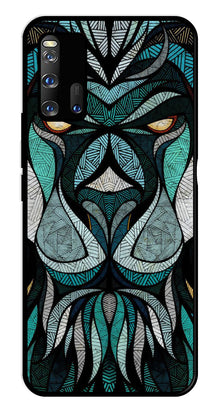 Lion Pattern Metal Mobile Case for iQOO 3 5G