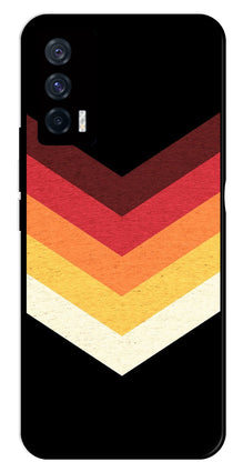 MultiColor Arrow Metal Mobile Case for iQOO 7 5G