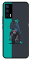Bike Lover Metal Mobile Case for iQOO 7 5G   (Design No -05)