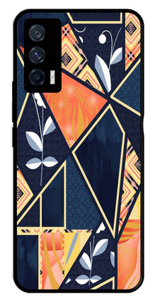 Marble Design Metal Mobile Case for iQOO 7 5G