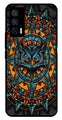 Owl Pattern Metal Mobile Case for iQOO 7 5G   (Design No -42)