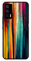 Modern Art Colorful Metal Mobile Case for iQOO 7 5G   (Design No -47)