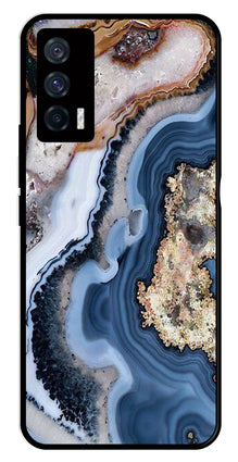 Marble Design Metal Mobile Case for iQOO 7 5G