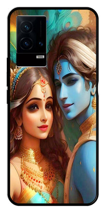 Lord Radha Krishna Metal Mobile Case for iQOO 9 5G