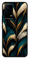 Feathers Metal Mobile Case for iQOO 9 5G   (Design No -30)