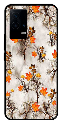 Autumn leaves Metal Mobile Case for iQOO 9 5G
