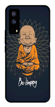 Be Happy Metal Mobile Case for iQOO Z5X 5G