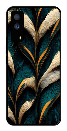 Feathers Metal Mobile Case for iQOO Z5X 5G
