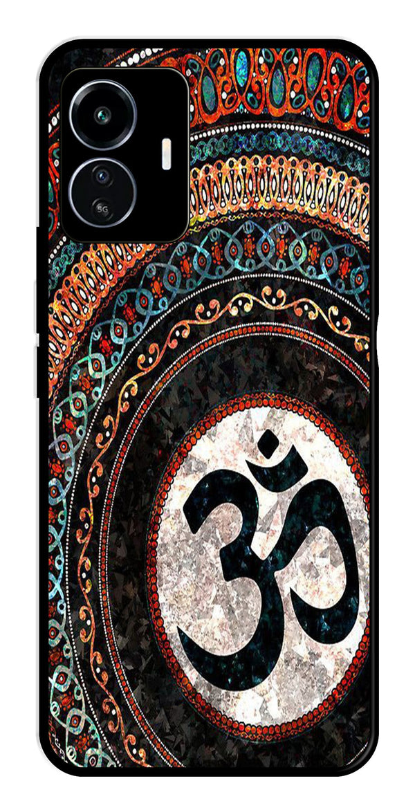 Oum Design Metal Mobile Case for iQOO Z6 Lite   (Design No -15)