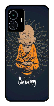 Be Happy Metal Mobile Case for iQOO Z6 Lite