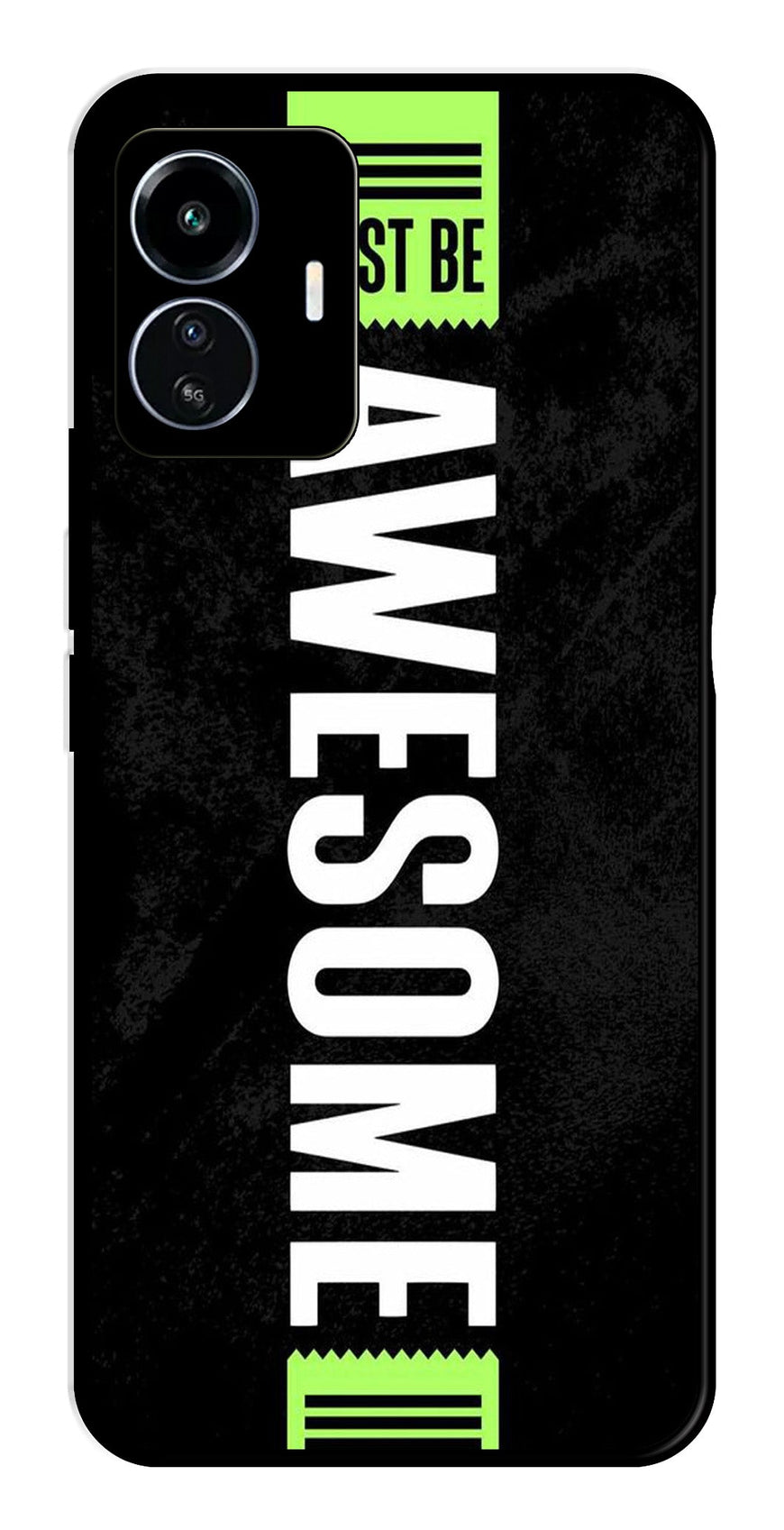 Awesome Metal Mobile Case for iQOO Z6 Lite   (Design No -33)