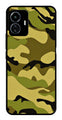 Army Pattern Metal Mobile Case for iQOO Z6 Lite   (Design No -35)