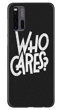 Who Cares Mobile Back Case for Vivo iQ00 3 (Design - 94)