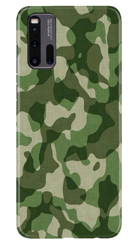 Army Camouflage Case for Vivo iQ00 3  (Design - 106)