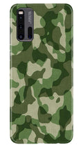 Army Camouflage Case for Vivo iQ00 3  (Design - 106)