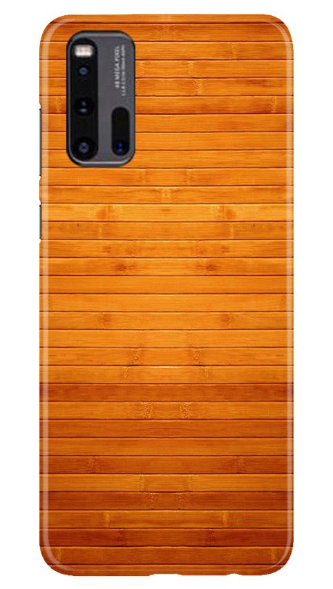 Wooden Look Case for Vivo iQ00 3  (Design - 111)