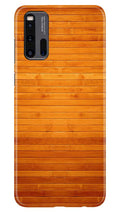 Wooden Look Case for Vivo iQ00 3  (Design - 111)
