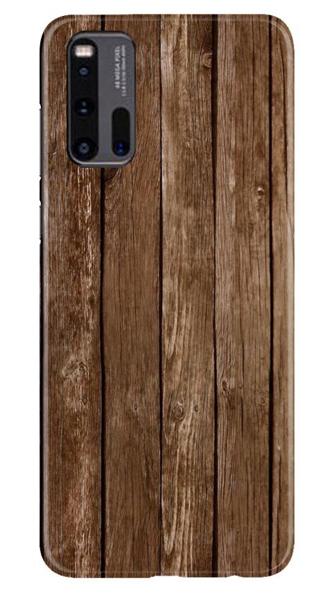 Wooden Look Case for Vivo iQ00 3(Design - 112)