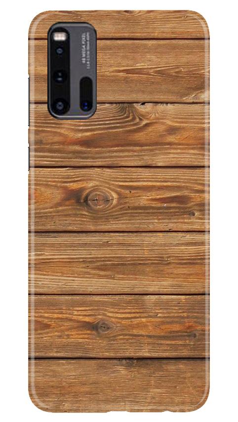Wooden Look Case for Vivo iQ00 3(Design - 113)