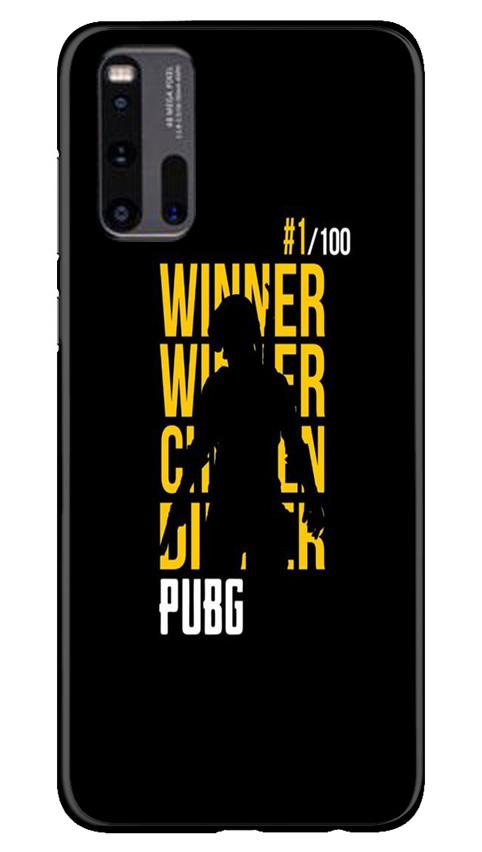 Pubg Winner Winner Case for Vivo iQ00 3(Design - 177)
