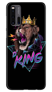 Lion King Mobile Back Case for Vivo iQ00 3 (Design - 219)