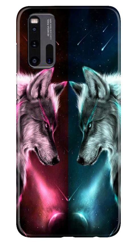Wolf fight Case for Vivo iQ00 3 (Design No. 221)