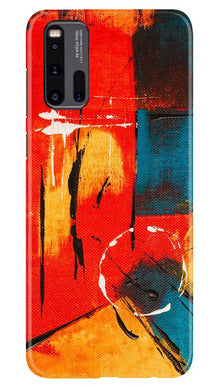 Modern Art Mobile Back Case for Vivo iQ00 3 (Design - 239)