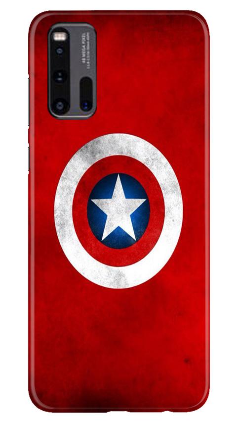 Captain America Case for Vivo iQ00 3 (Design No. 249)