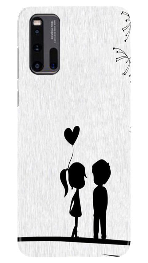 Cute Kid Couple Case for Vivo iQ00 3 (Design No. 283)