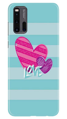 Love Mobile Back Case for Vivo iQ00 3 (Design - 299)